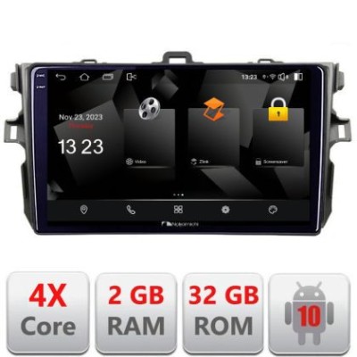 Navigatie Toyota Corolla 5230-063 Android Ecran 720P Quad Core 2+32 carplay android auto CarStore Technology foto