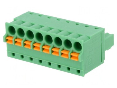Regletă de conexiuni deconectabilă 3,81mm 8 piste drept foto
