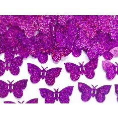 Confetti Holografic Fluturi 15g, Violet