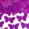 Confetti Holografic Fluturi 15g, Violet