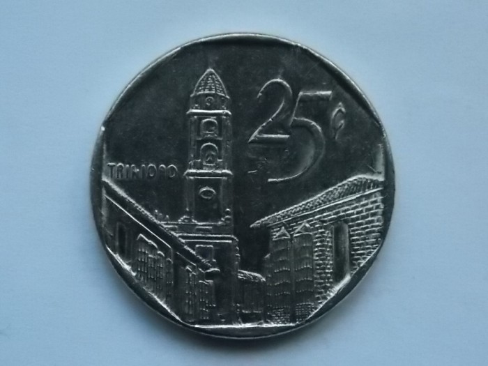 25 CENTAVOS 2002 CUBA