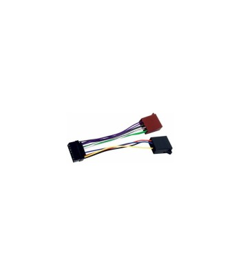 Cablu ISO pentru conectare player auto JVC 16p 12 conectori Well foto