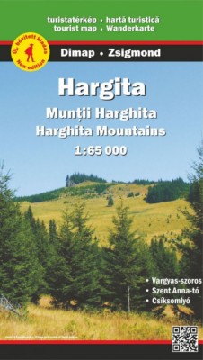 Hargita harta turistica 1:65 000 foto