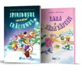 Spiridusul care a salvat Craciunul / Lara si zana zapezii (2 povesti intr-o singura carte) - Anja Kiel, Alexandra Fabisch
