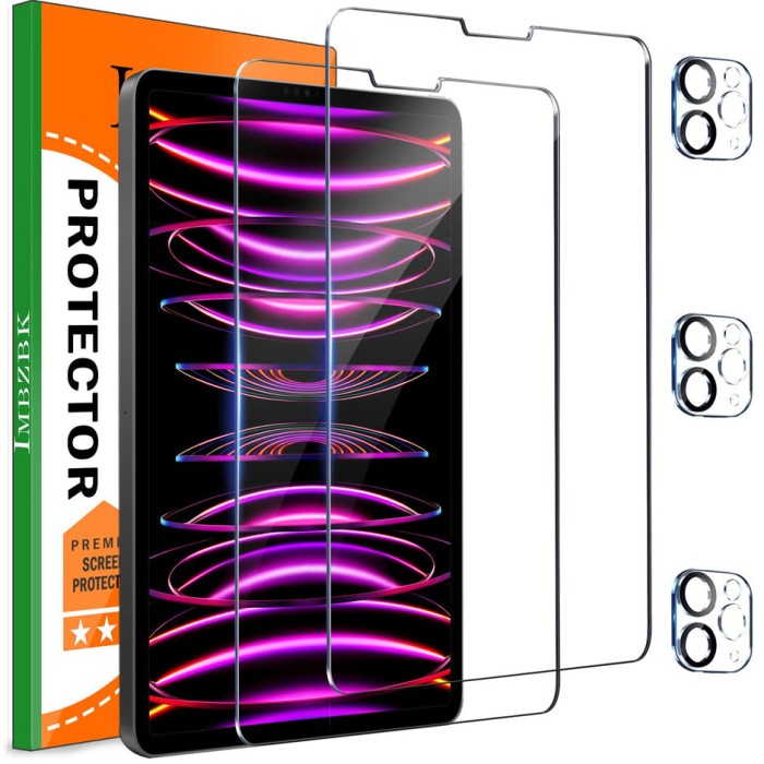 Folie protecție pentru iPad Pro 12,9 2022 2021 2020 pachet 5 foli