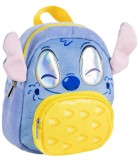 Rucsac de Pluș cu Buzunar Galben pentru Grădiniță Stitch 22 Cm