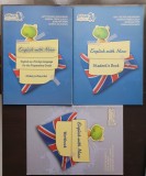 3 x ENGLISH WITH NINO: Cartea elevului (Student&#039;s Book) + Caietul elevului (Workbook) +Ghidul profesorului (include cartoline) - Amy Fischer Ungureanu