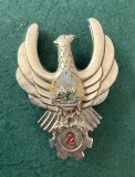 Insigna aviatie militara Romania tehnic de bord cl 2 RSR 1977 1989