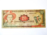 Rară! Nicaragua 20 Cordobas 1995 la cel mai mic pret