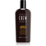 American Crew Body 24-Hour Deodorant Body Wash Gel de dus cu efect de deodorante 24 de ore 450 ml