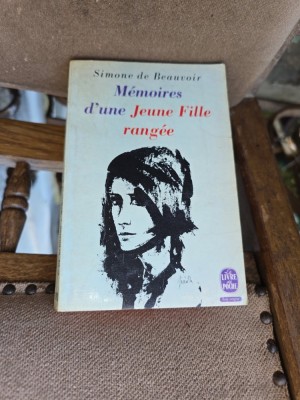 M&amp;eacute;moires d/une Jeune Fille rang&amp;eacute;e - Simone de Beauvoir foto
