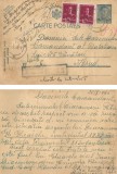 |Romania, scrisoare circulata intern, 1945; cenzura militara