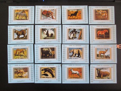 UMM AL QIWAIN SERIE MNH=72 foto