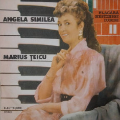 LP: ANGELA SIMILEA - FLACARA NESTINSEI IUBIRI, ELECTRECORD, ROMANIA 1989, VG+/EX