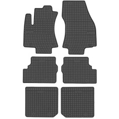 Covorase Presuri interior cauciuc Premium dedicate Opel Zafira A 1999-2005 7 Locuri