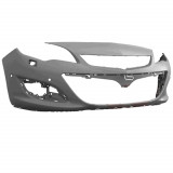 Bara fata Opel Astra J, 2012-2018, Grunduita, cu gauri pentru spalator faruri, cu gauri senzori parcare, 1401039