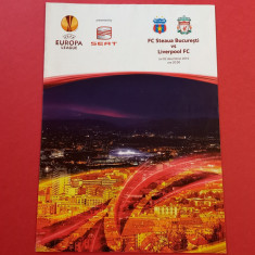 Program meci fotbal STEAUA BUCURESTI - FC LIVERPOOL (Europa League 02.12.2010)