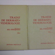 TRATAT DE DERMATO-VENEROLOGIE vol.I partea I si vol.I partea II-a - Al. COLTOIU -