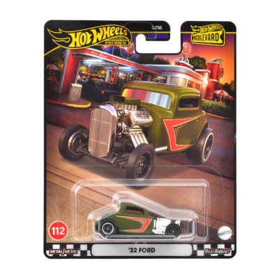 HOT WHEELS PREMIUM BOULEVARD MASINUTA METALICA FORD 32 SCARA 1:64 SuperHeroes ToysZone foto