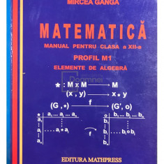 Mircea Ganga - Matematică - Manual pentru clasa a XII-a (editia 2007)