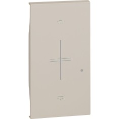 Placa intrerupator jaluzele K4027CW 2M Living Now Bticino nisip KM43M2