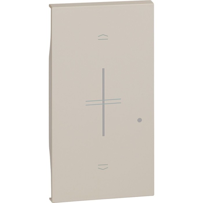 Placa intrerupator jaluzele K4027CW 2M Living Now Bticino nisip KM43M2