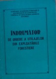 Indrumator de ungere a utilajelor din exploatarile forestiere