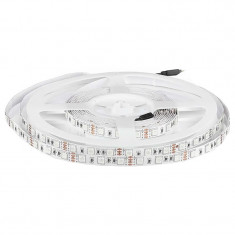 Banda LED SMD5050 60LED/m rosu 11W/m 900lm IP20 5m V-TAC SKU-212128 foto