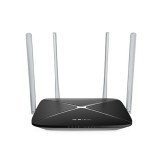 ROUTER MERCUSYS wireless 1200Mbps, 4 porturi 10/100Mbps, Dual Band AC1200 &quot;AC12&quot; (timbru verde 0.8 lei) 692884