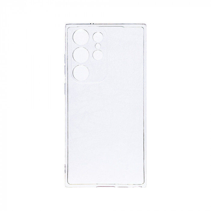 Husa BestCase&reg; Clear Silicon 2MM, Compatibila Cu Samsung Galaxy S23 Ultra,