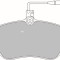 Set placute frana,frana disc CITROEN C5 III Break (TD) (2008 - 2016) KRIEGER 0950006380