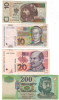 SV * LOT BANCNOTE POLONIA 10 ZL + CROATIA 10 - 20 KUNA + UNGARIA 200 FORINT VF