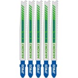 HiKOKI JPM20 - Set panze fierastrau pendular tija cu un prag de prindere (T) 100.4 mm metal taiere dreapta fina 5 bucati