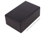Carcasă Universală Neagră ABS 107x167x65mm