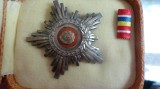 DECORATIA STEAUA RSR,CU DECRET ORIGINAL .