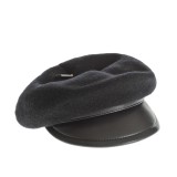 Sapca reglabila neagra din lana