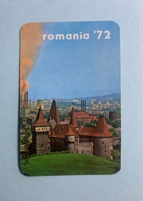 Calendar 1972 turism foto