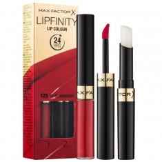 Ruj de buze rezistent la transfer Max Factor Lipfinity Nuanta 125 So Glamorous