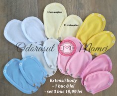 Set extensii body bebelusi foto