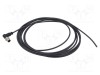 Conector M12 tată 4 pini unghi 5m HARTING