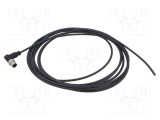 Conector M12 tată 4 pini unghi 5m HARTING