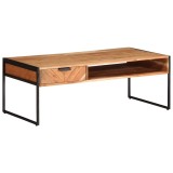VidaXL Măsuță de cafea, 110x55x40 cm, lemn masiv acacia 373616