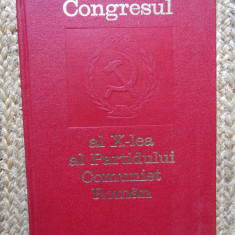 Congresul al X-lea al Partidului Comunist Roman 6-12 August 1969