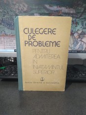 Culegere de probleme rezolvate pentru admiterea &icirc;n &icirc;nvățăm&acirc;ntul superior, Matematică, Fizică, Chimie, 1984-1987, Br&icirc;nzănescu..., București 1989, 013
