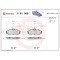 Placute frana Citroen Berlingo / Berlingo First Box (M), Berlingo / Berlingo First Mpv, Xsara (N1), Xsara Box / Estate, Xsara Box Body/Liftback (N3),