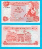 Mauritius (p#31) 10 Rupees 1967 UNC &#039;Guvern&#039; serie: A/64 357653