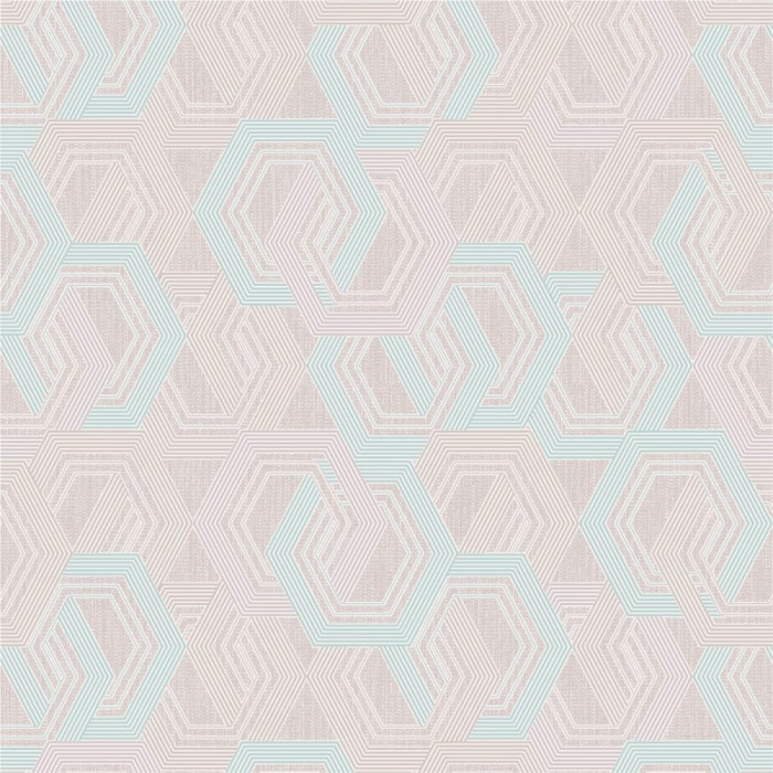 Tapet netesut, model geometric, Viola 501009, 10.05 x 0.53 m