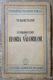 Introducere in teoria valorilor - Tudor Vianu// 1942