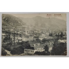 BRASOV , VEDERE GENERALA , CARTE POSTALA ILUSTRATA , 1922