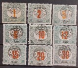 Romania 1919 - Lot Porto emisiunea Oradea